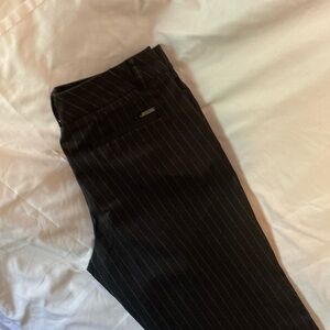 New York and Company stretch dress pants in tall, pin striped